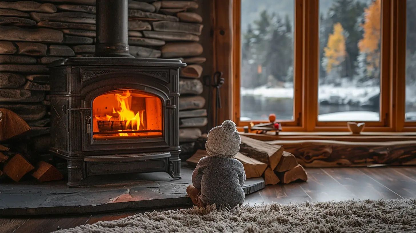 Childproofing Around Fireplaces and Wood Stoves