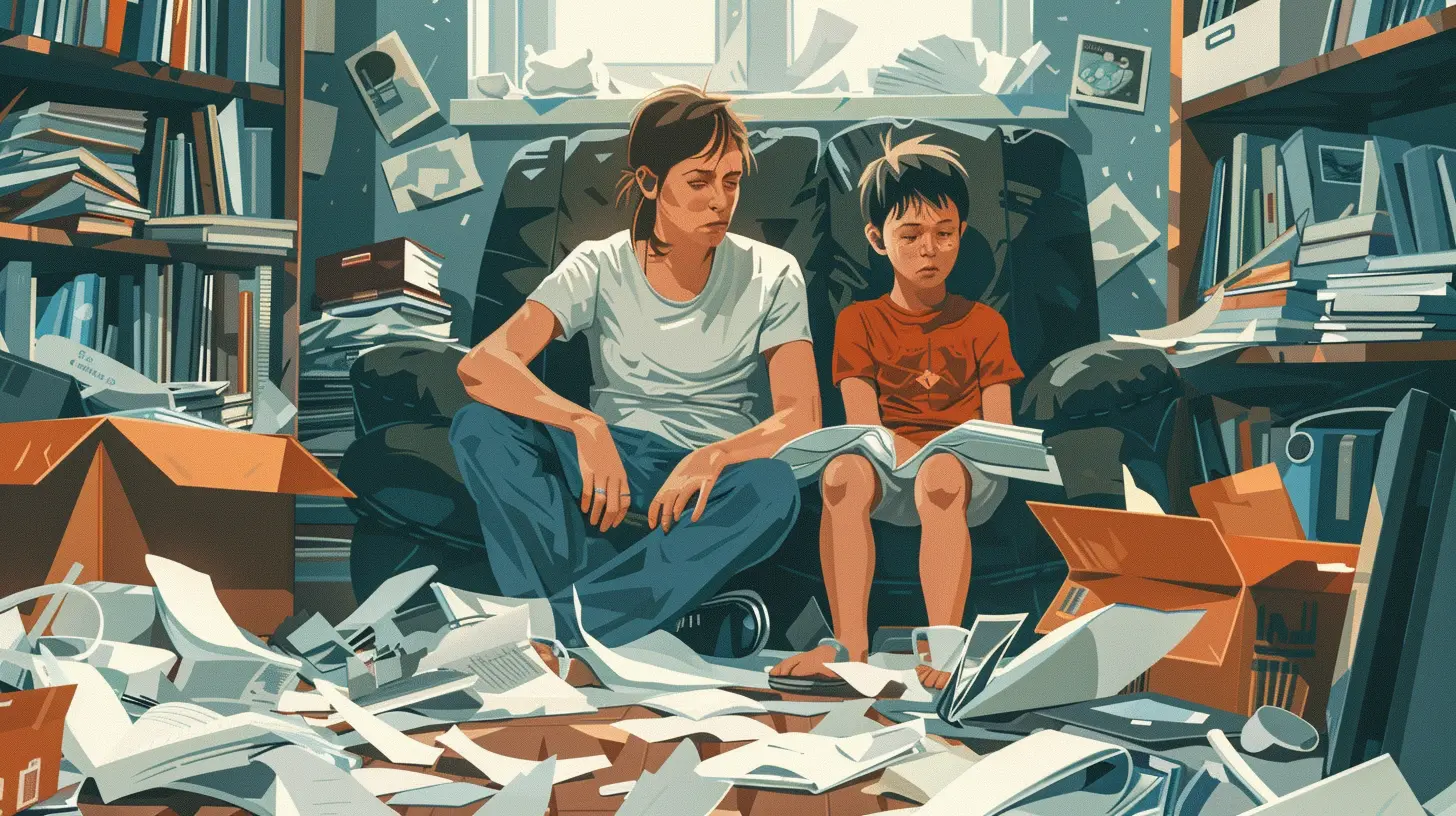 How Decluttering Your Home Can Help Relieve Parental Burnout