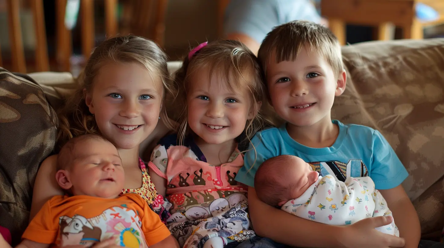 How to Help Older Siblings Welcome a New Baby to the Family
