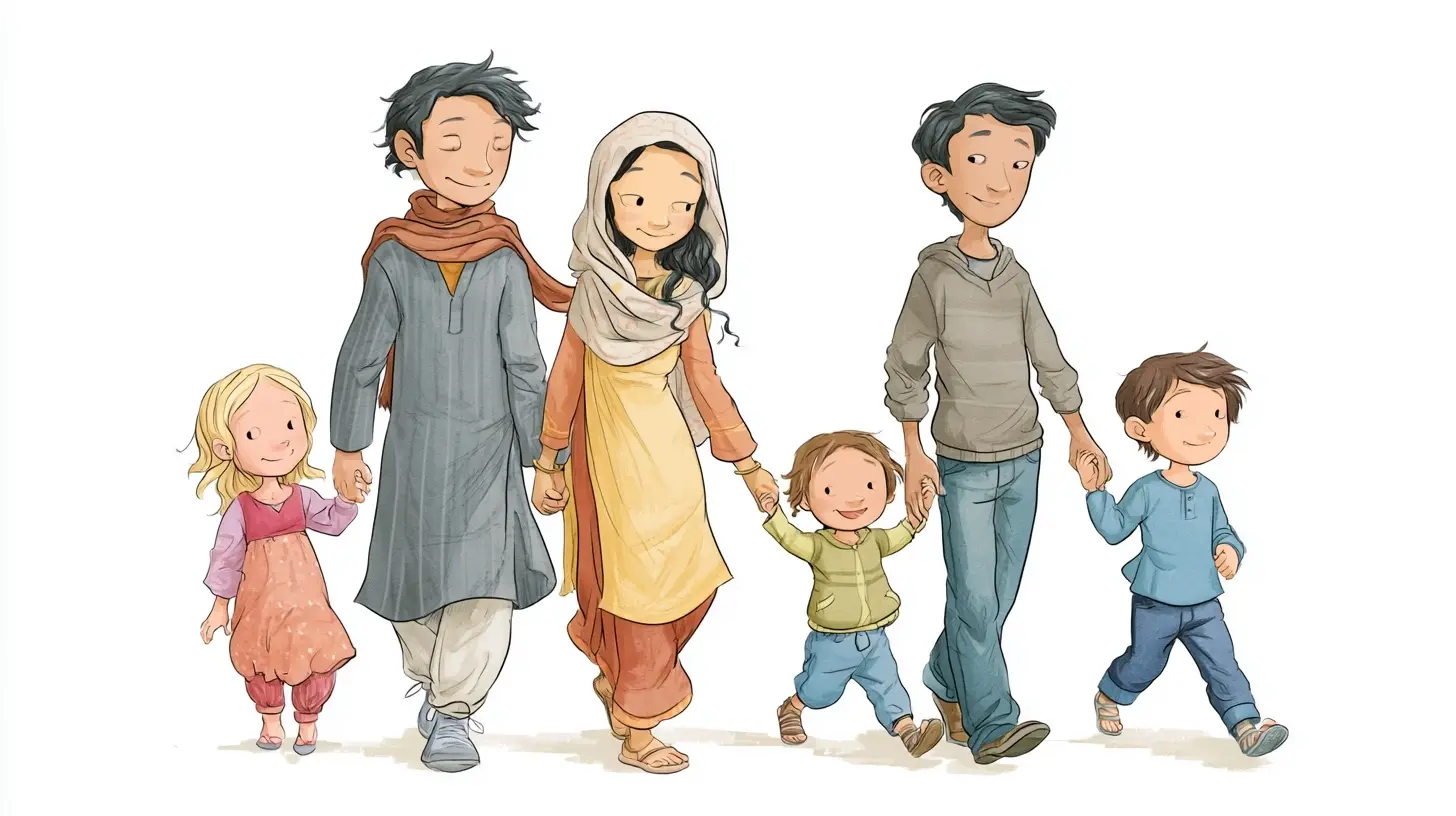How Traditions Adapt in Multicultural Families