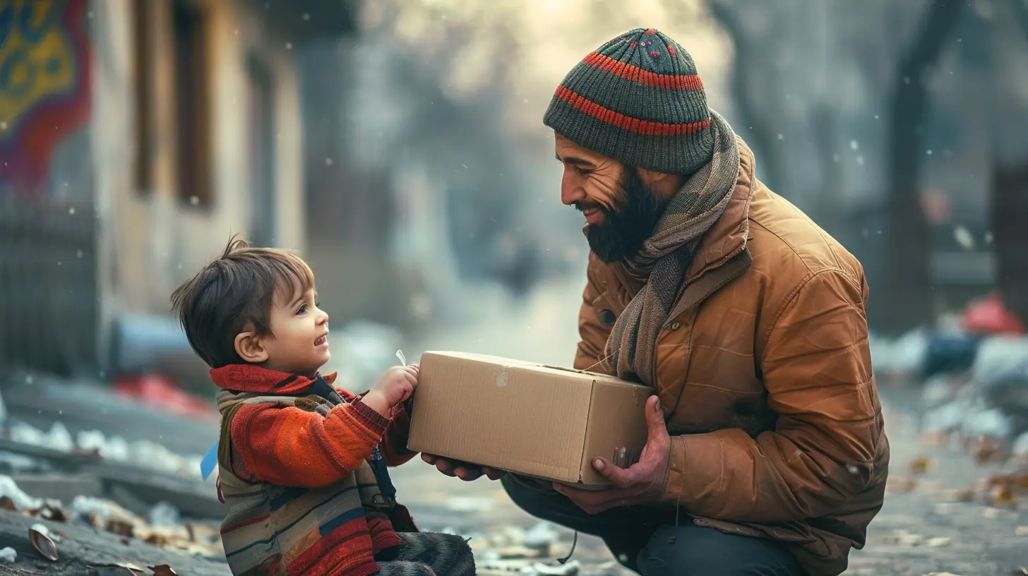 Instilling Gratitude Through Acts of Kindness and Giving