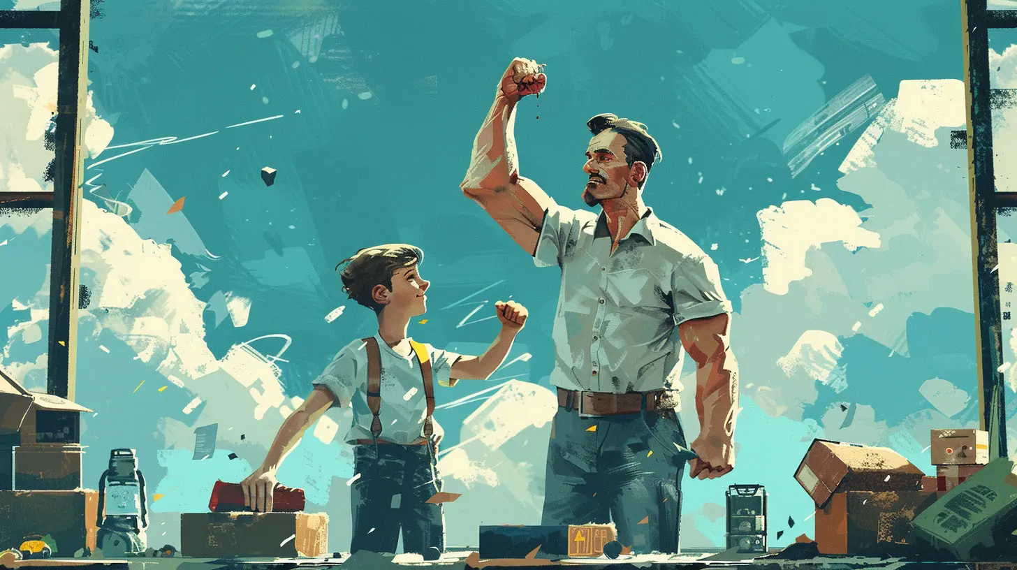 Teaching Resilience: Lessons for Kids from a Hardworking Dad