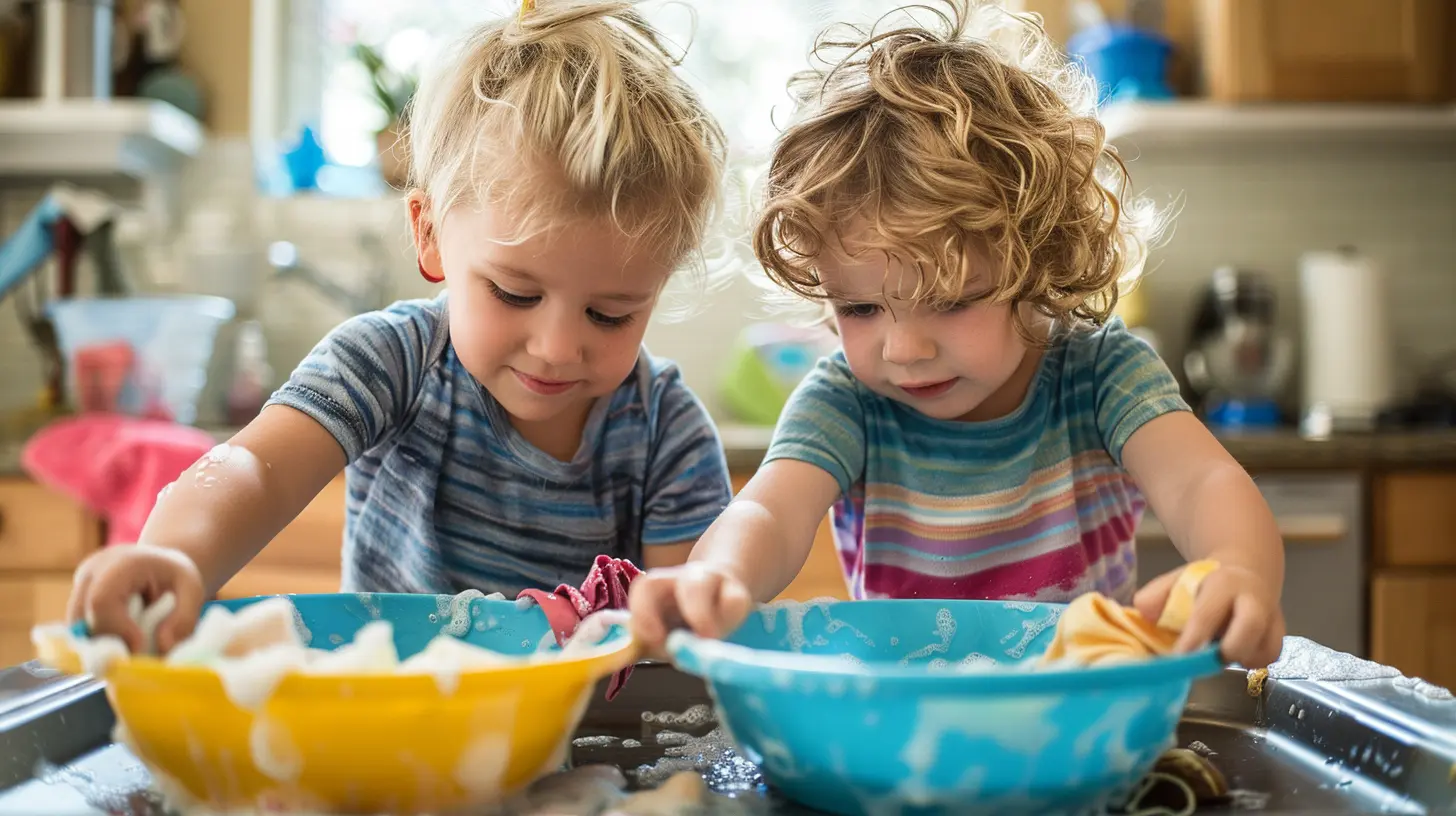 The Role of Shared Chores in Sibling Cooperation
