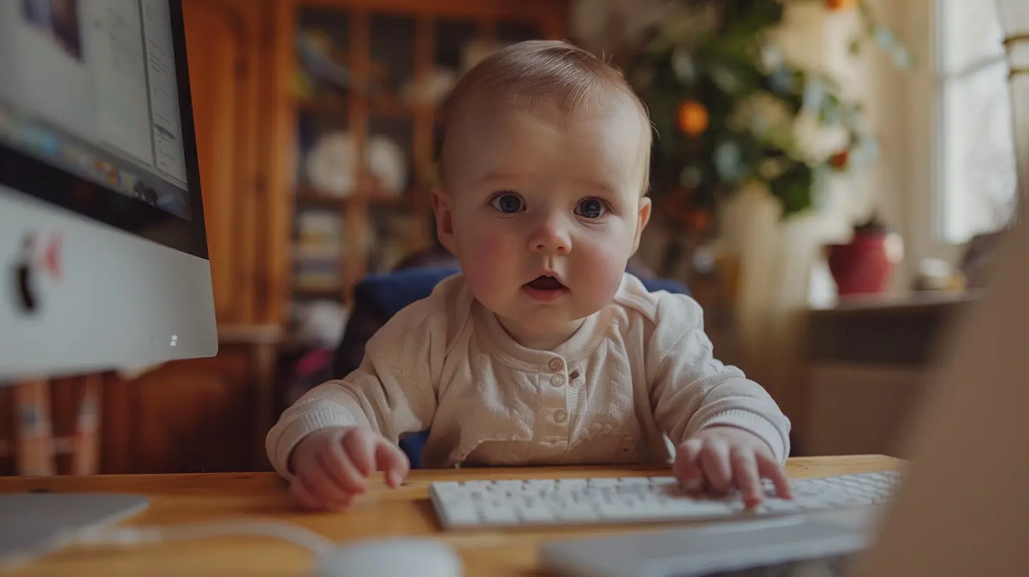 Toddler-Proofing Your Home Office