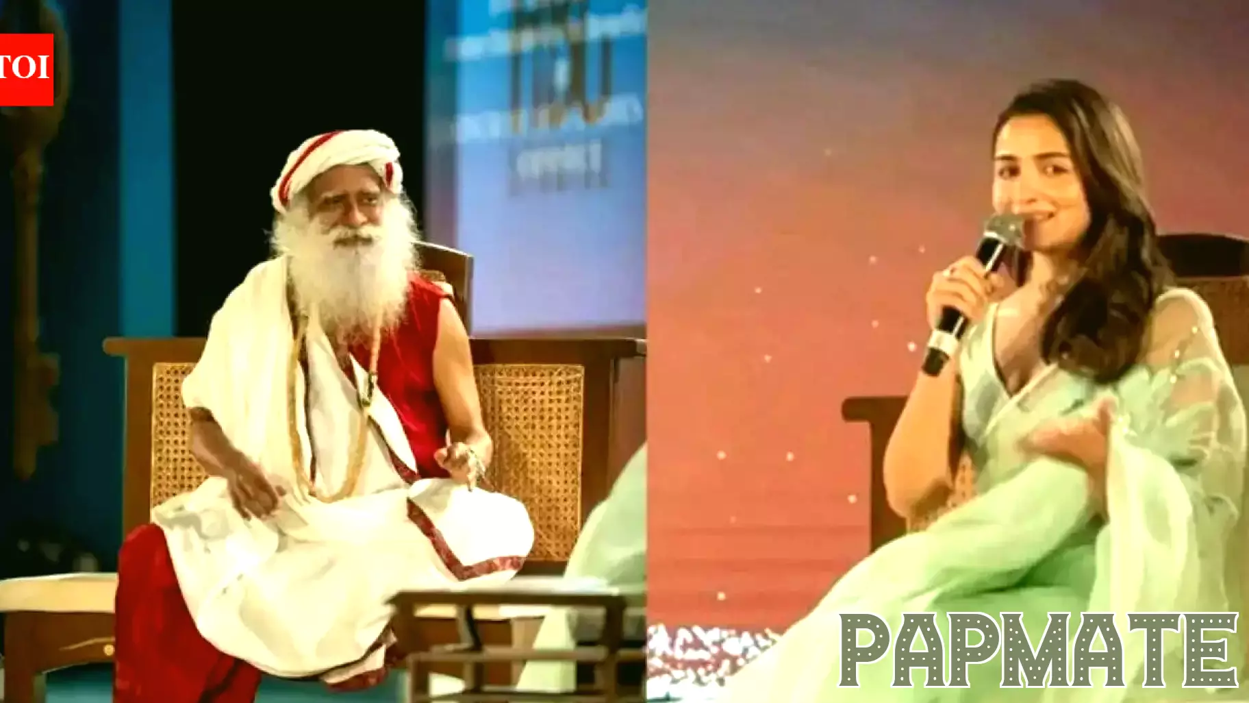 Alia Bhatt seeks parenting advice from Sadhguru, shares candid moment on motherhood