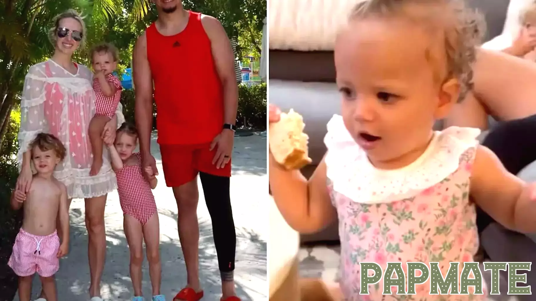 Brittany Mahomes Shares Relatable Parenting Moment as 14-Month-Old Daughter Golden Helps Herself to Her Mom's Food
