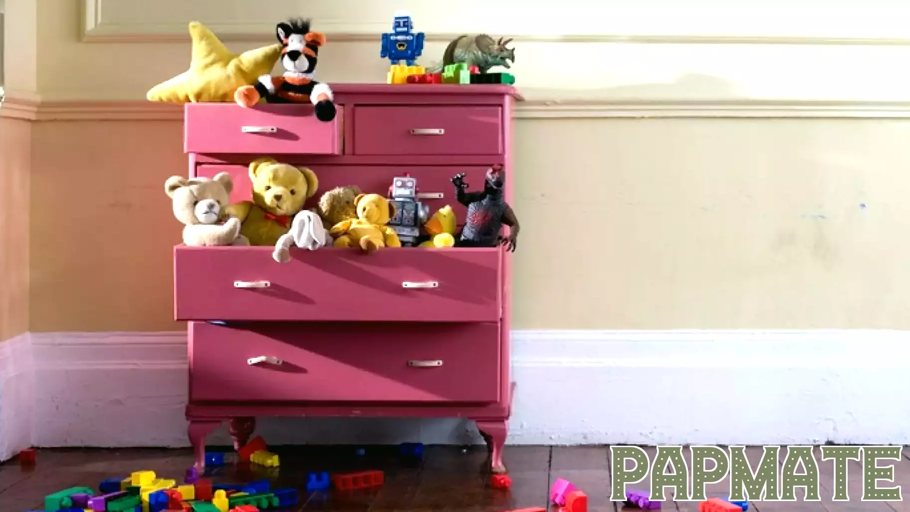 Drowning in toys? Here’s how to handle kid clutter