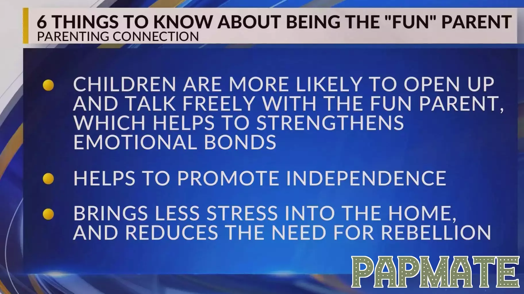 Parenting Connection: 6 things to know about being the