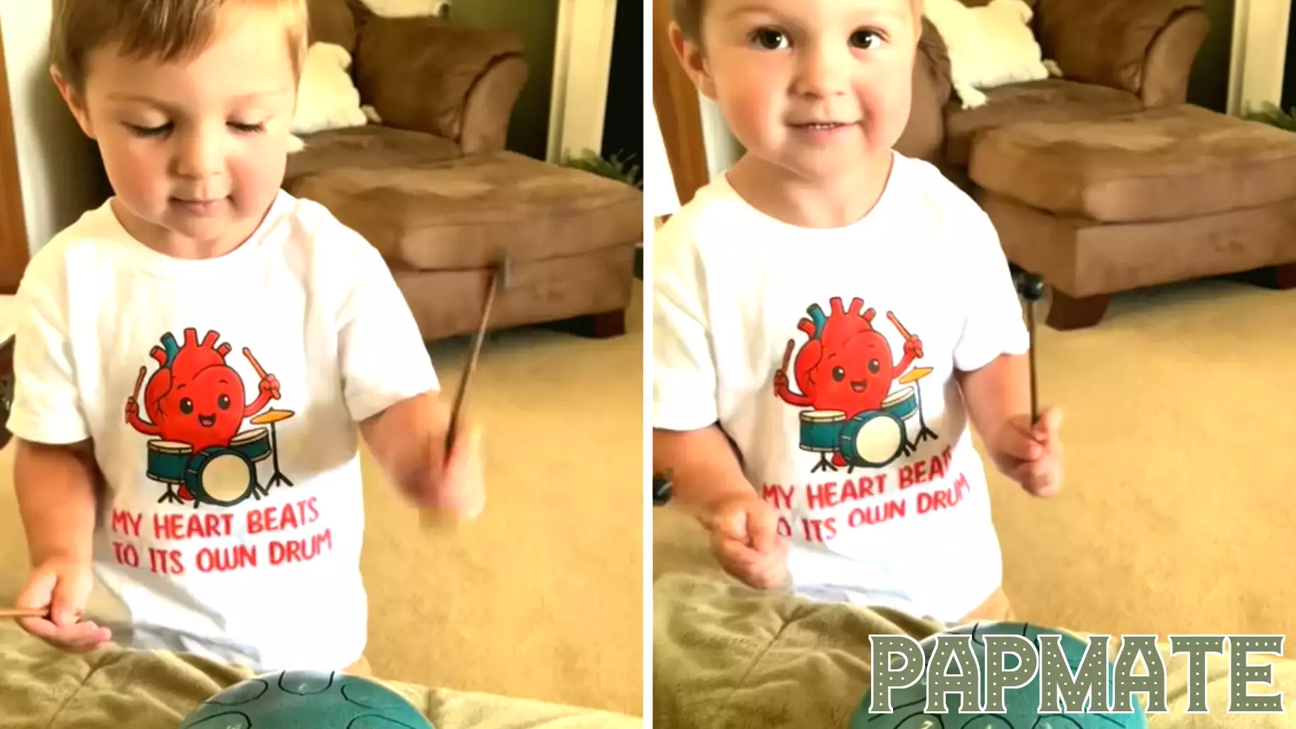 Remarkable Toddler Astonishes Family with Self-Taught Musical Talent