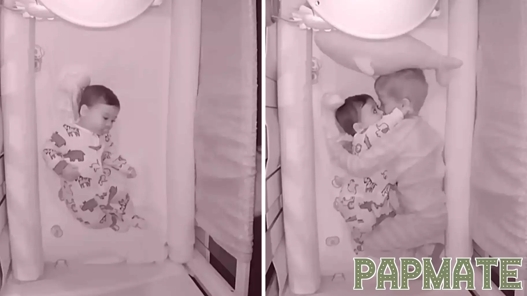 Unexpected Footage from Baby Monitor Shocks New Mom