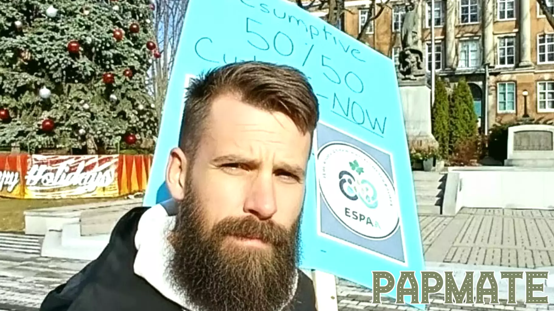 Vigil Held to Advocate for Shared Parenting Rights