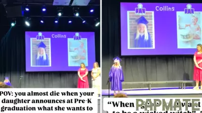 Emotional Moment at Pre-K Graduation Leaves Mom Speechless