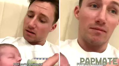 Millennial Dad Finds Unique Way to Connect with His Child