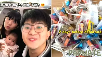 Parenting Influencers Share Goodwill on First Business Class Flight