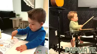 Toddler's Incredible Rhythm Leaves Parents Amazed