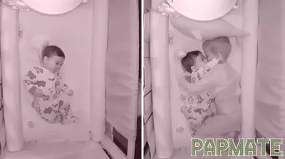 Unexpected Footage from Baby Monitor Shocks New Mom